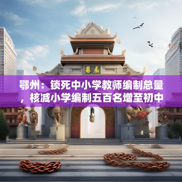 鄂州：锁死中小学教师编制总量，核减小学编制五百名增至初中