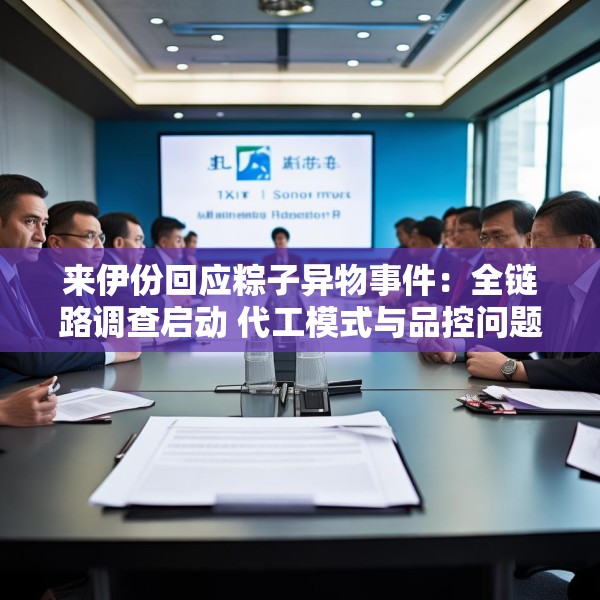 来伊份回应粽子异物事件：全链路调查启动 代工模式与品控问题再受关注