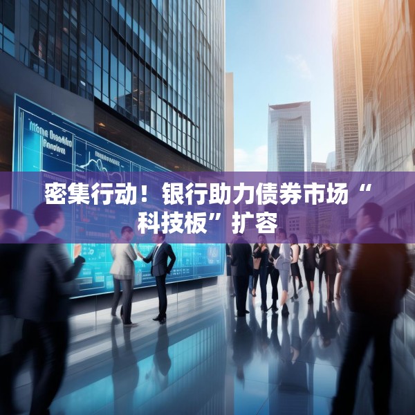 密集行动！银行助力债券市场“科技板”扩容