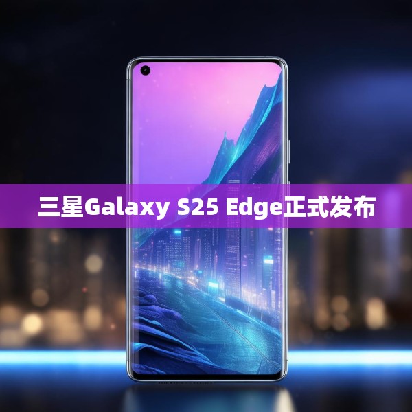 三星Galaxy S25 Edge正式发布