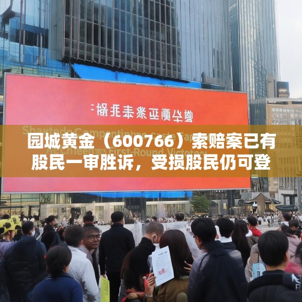 园城黄金（600766）索赔案已有股民一审胜诉，受损股民仍可登记索赔
