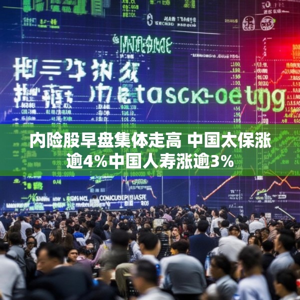 内险股早盘集体走高 中国太保涨逾4%中国人寿涨逾3%