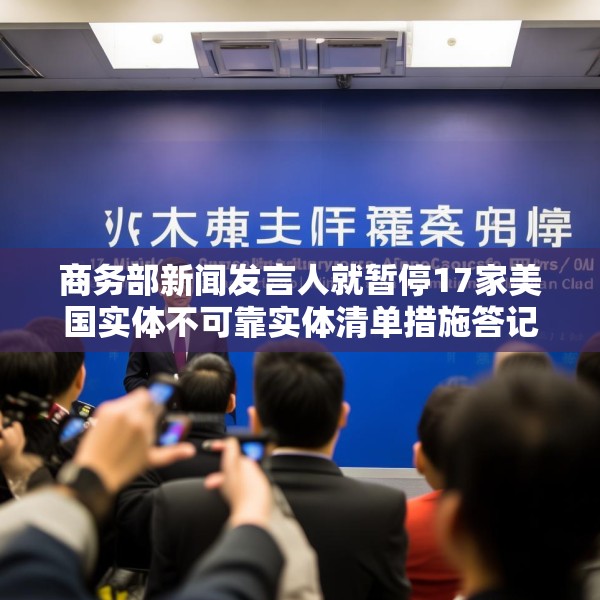 商务部新闻发言人就暂停17家美国实体不可靠实体清单措施答记者问