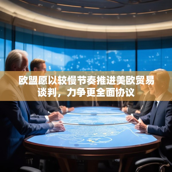 欧盟愿以较慢节奏推进美欧贸易谈判，力争更全面协议