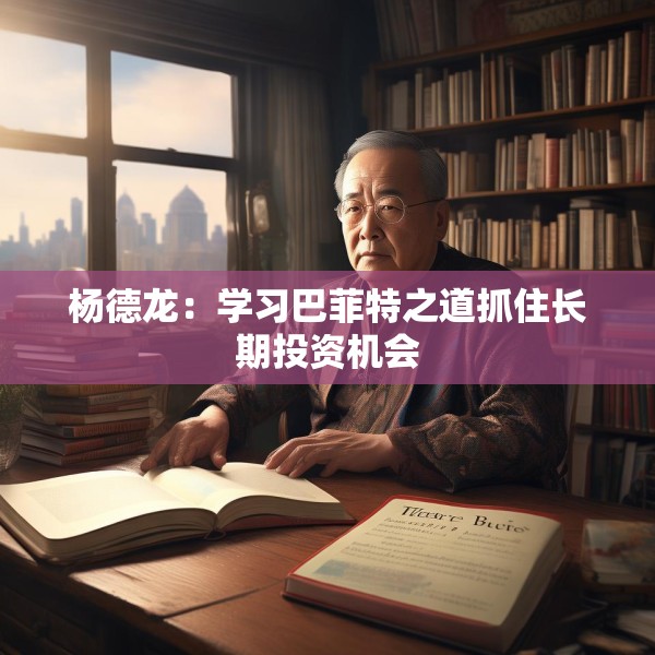 杨德龙：学习巴菲特之道抓住长期投资机会