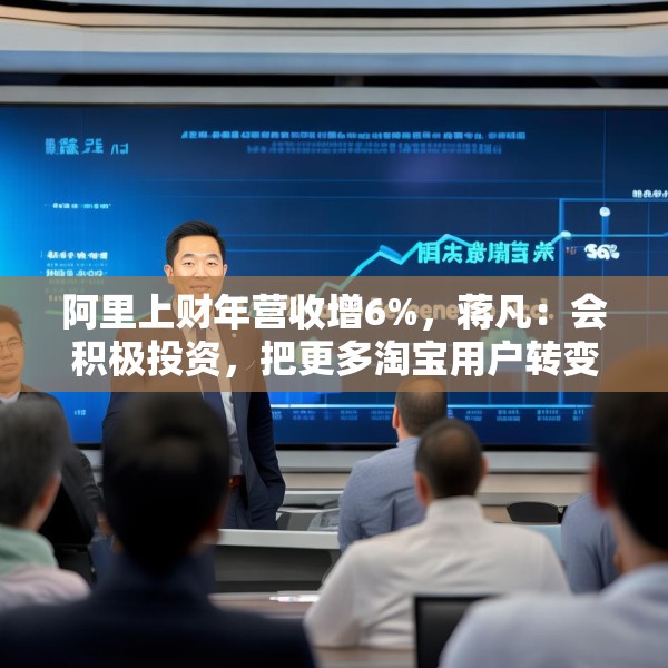 阿里上财年营收增6%，蒋凡：会积极投资，把更多淘宝用户转变成即时零售用户
