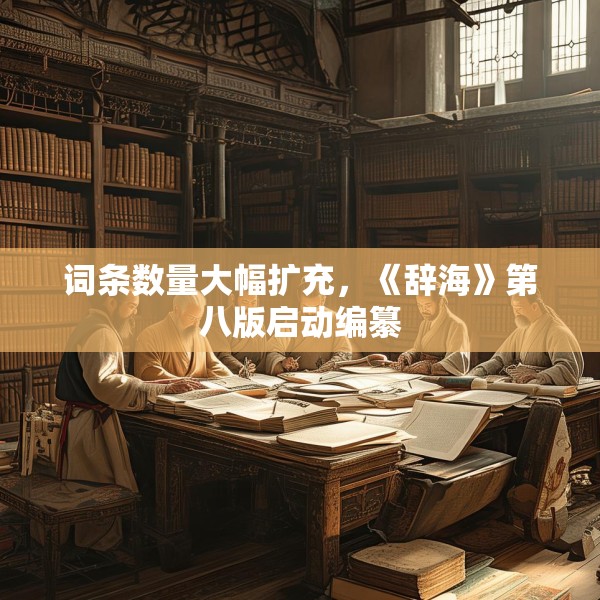 词条数量大幅扩充，《辞海》第八版启动编纂