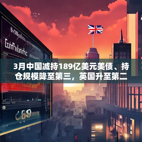 3月中国减持189亿美元美债、持仓规模降至第三，英国升至第二
