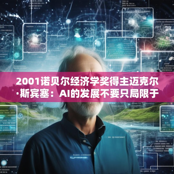 2001诺贝尔经济学奖得主迈克尔·斯宾塞：AI的发展不要只局限于某些公司或某些行业