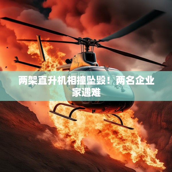 两架直升机相撞坠毁！两名企业家遇难