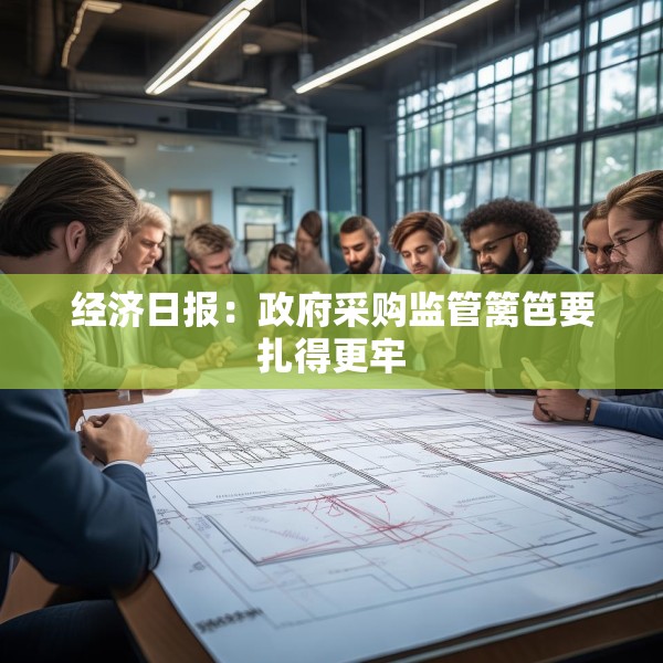 经济日报：政府采购监管篱笆要扎得更牢