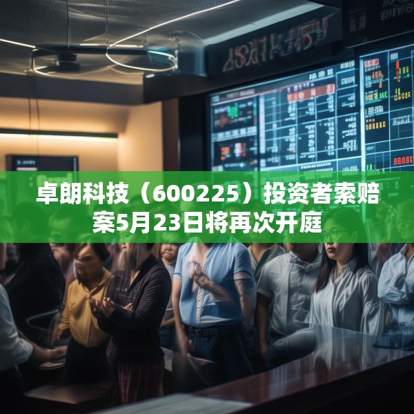 卓朗科技（600225）投资者索赔案5月23日将再次开庭