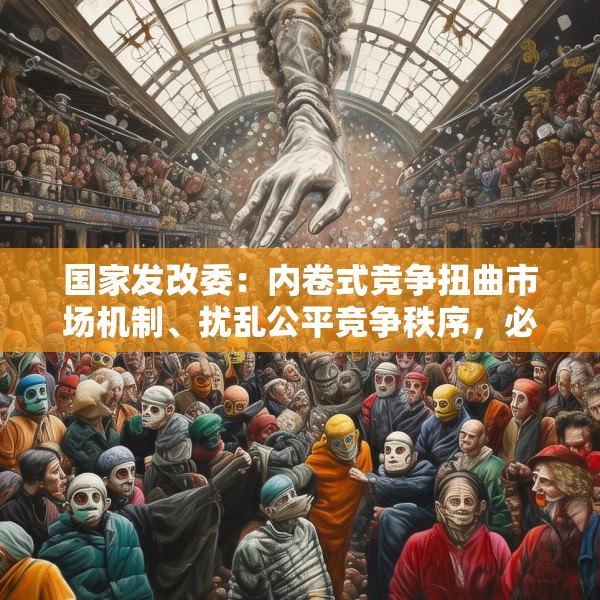 国家发改委：内卷式竞争扭曲市场机制、扰乱公平竞争秩序，必须整治