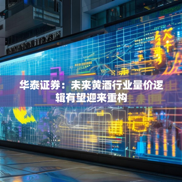 华泰证券：未来黄酒行业量价逻辑有望迎来重构