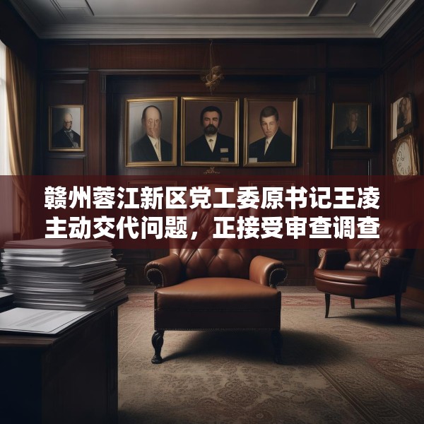 赣州蓉江新区党工委原书记王凌主动交代问题，正接受审查调查