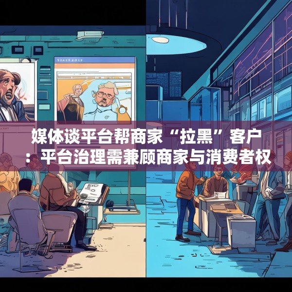 媒体谈平台帮商家“拉黑”客户：平台治理需兼顾商家与消费者权益