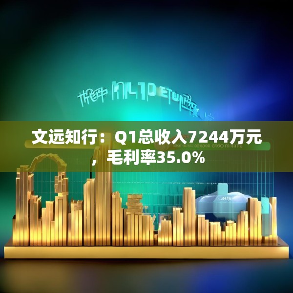 文远知行：Q1总收入7244万元，毛利率35.0%