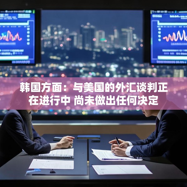 韩国方面：与美国的外汇谈判正在进行中 尚未做出任何决定