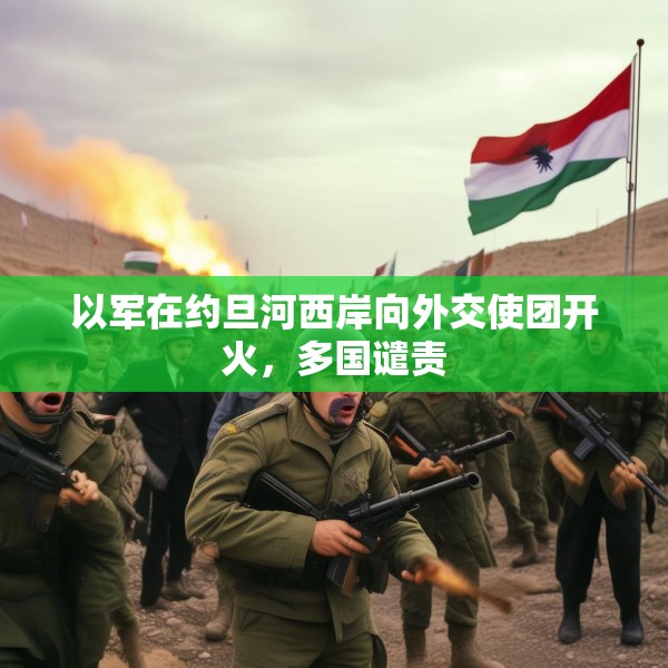 以军在约旦河西岸向外交使团开火，多国谴责