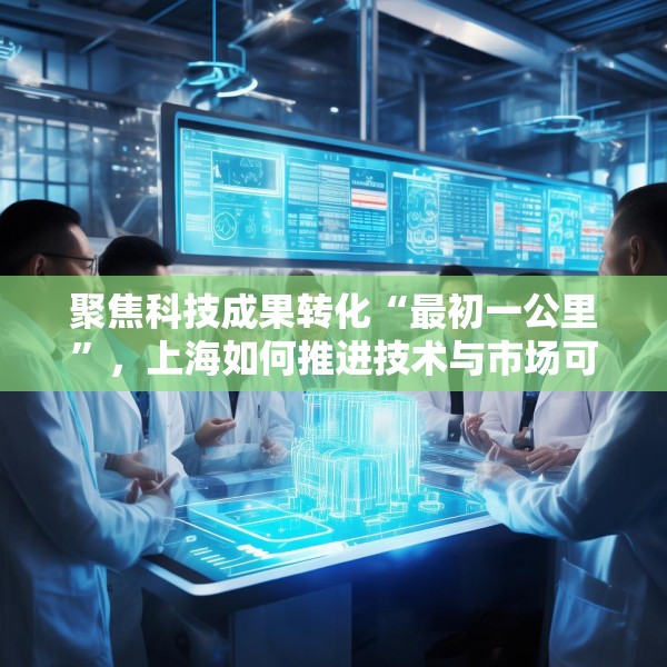 聚焦科技成果转化“最初一公里”，上海如何推进技术与市场可行性验证？