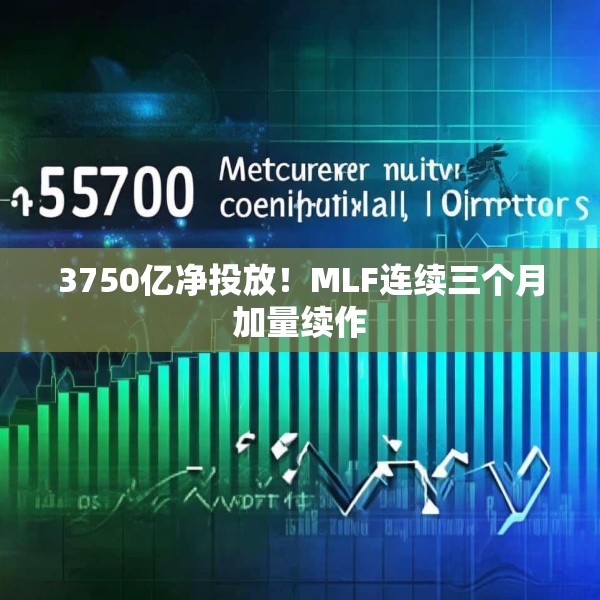 3750亿净投放！MLF连续三个月加量续作