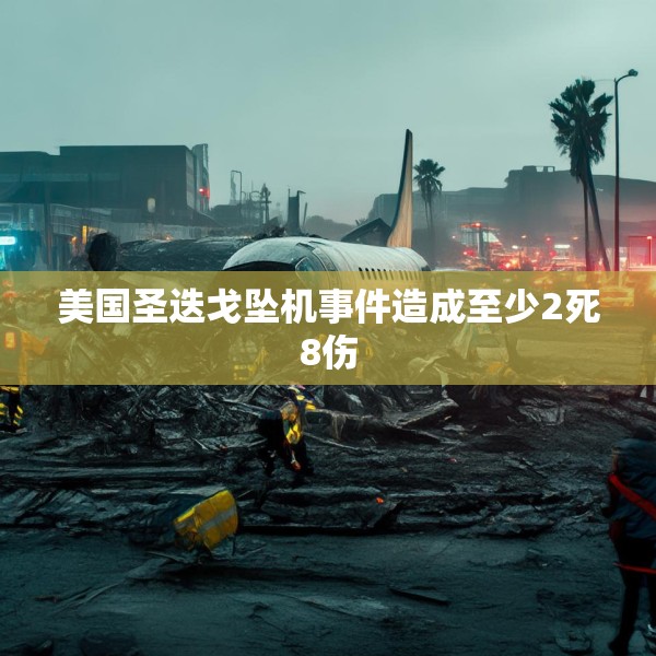 美国圣迭戈坠机事件造成至少2死8伤