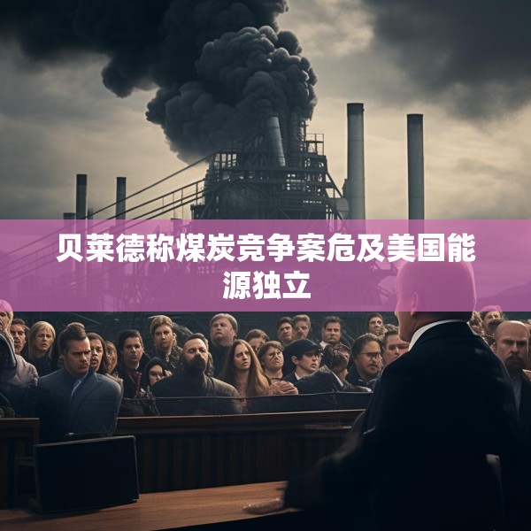 贝莱德称煤炭竞争案危及美国能源独立