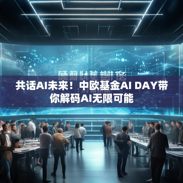共话AI未来！中欧基金AI DAY带你解码AI无限可能