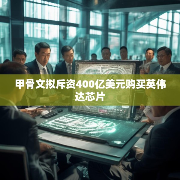 甲骨文拟斥资400亿美元购买英伟达芯片