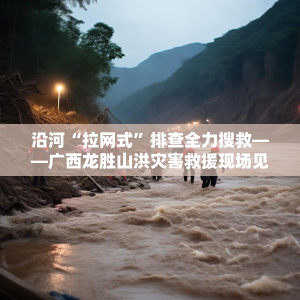 沿河“拉网式”排查全力搜救——广西龙胜山洪灾害救援现场见闻