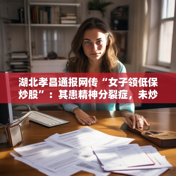 湖北孝昌通报网传“女子领低保炒股”：其患精神分裂症，未炒股