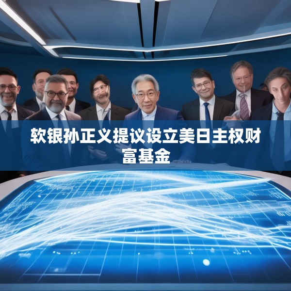 软银孙正义提议设立美日主权财富基金