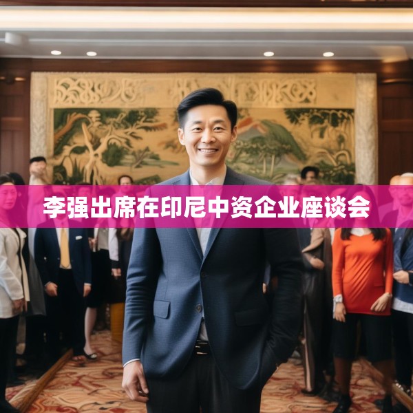 李强出席在印尼中资企业座谈会