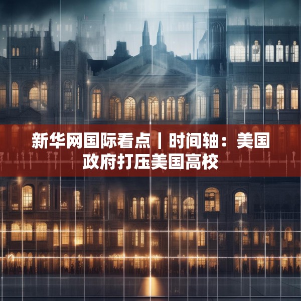 新华网国际看点｜时间轴：美国政府打压美国高校