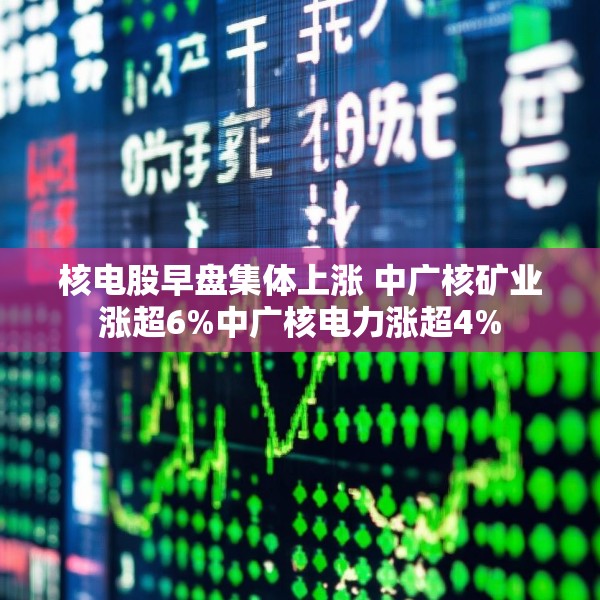 核电股早盘集体上涨 中广核矿业涨超6%中广核电力涨超4%