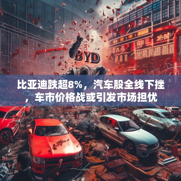 比亚迪跌超8%，汽车股全线下挫，车市价格战或引发市场担忧