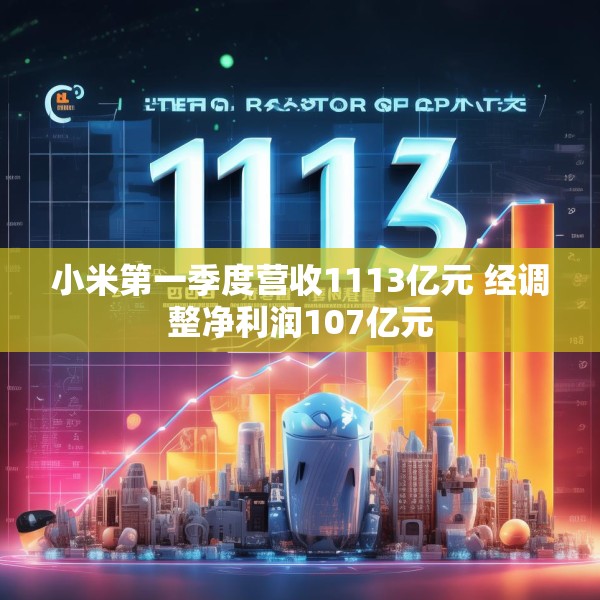 小米第一季度营收1113亿元 经调整净利润107亿元