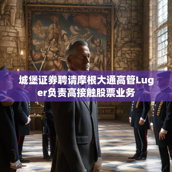 城堡证券聘请摩根大通高管Luger负责高接触股票业务