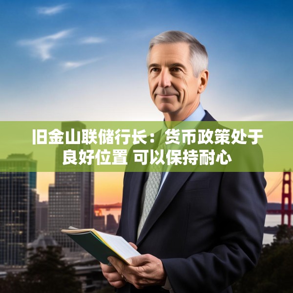 旧金山联储行长：货币政策处于良好位置 可以保持耐心