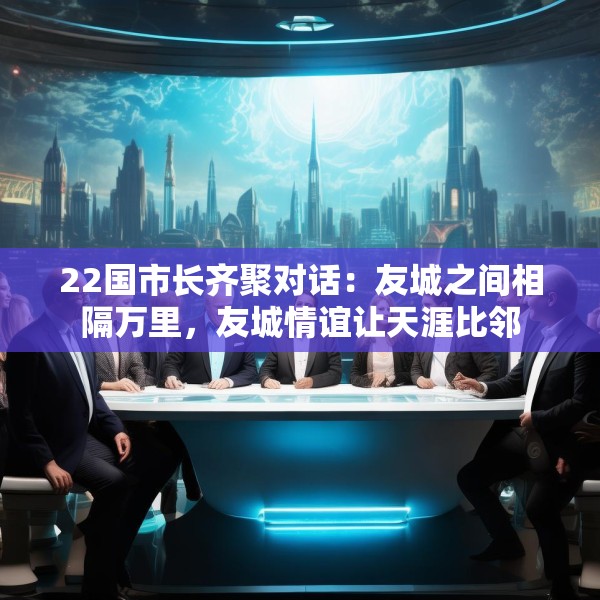 22国市长齐聚对话：友城之间相隔万里，友城情谊让天涯比邻