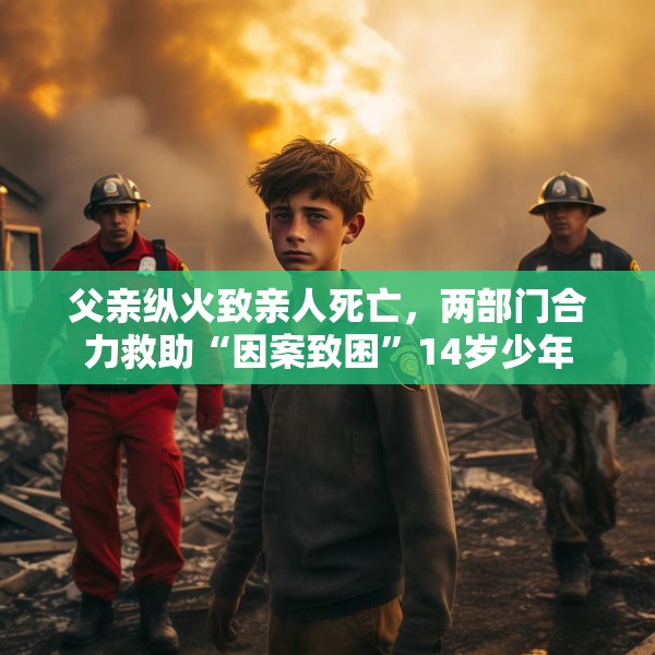 父亲纵火致亲人死亡，两部门合力救助“因案致困”14岁少年