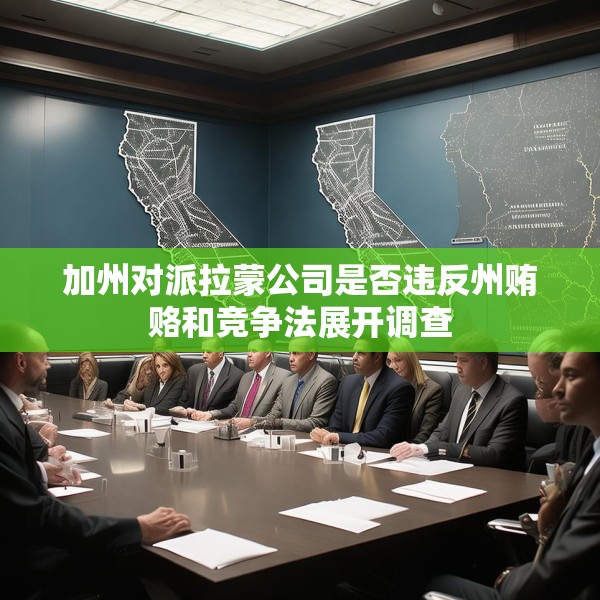 加州对派拉蒙公司是否违反州贿赂和竞争法展开调查
