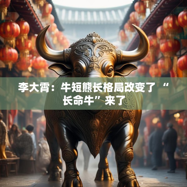 李大霄：牛短熊长格局改变了 “长命牛”来了
