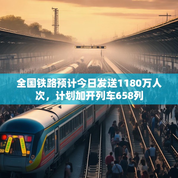 全国铁路预计今日发送1180万人次，计划加开列车658列