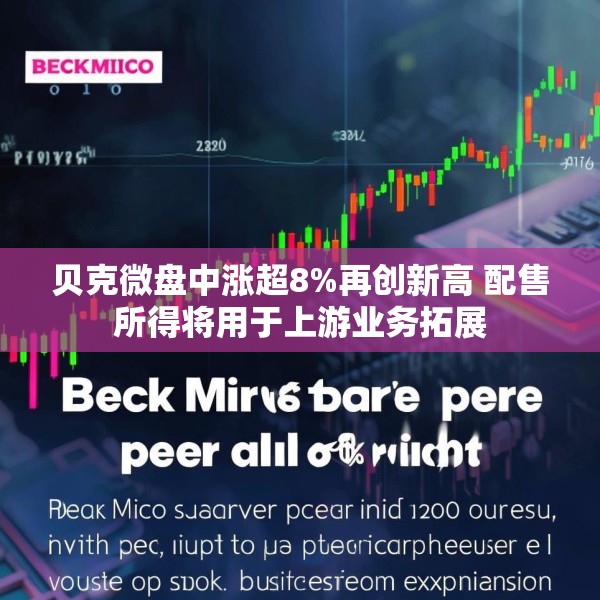 贝克微盘中涨超8%再创新高 配售所得将用于上游业务拓展
