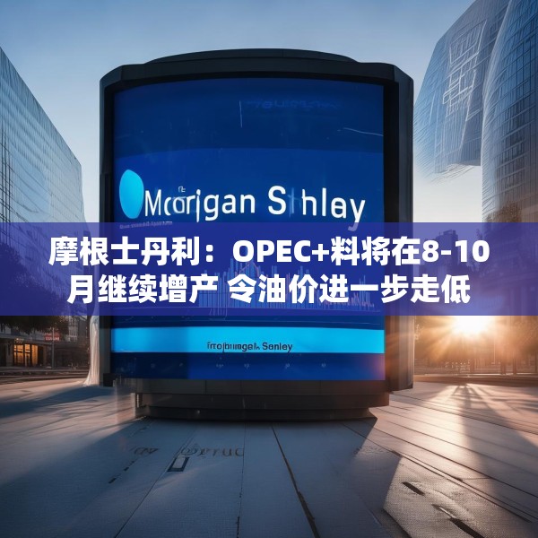 摩根士丹利：OPEC+料将在8-10月继续增产 令油价进一步走低