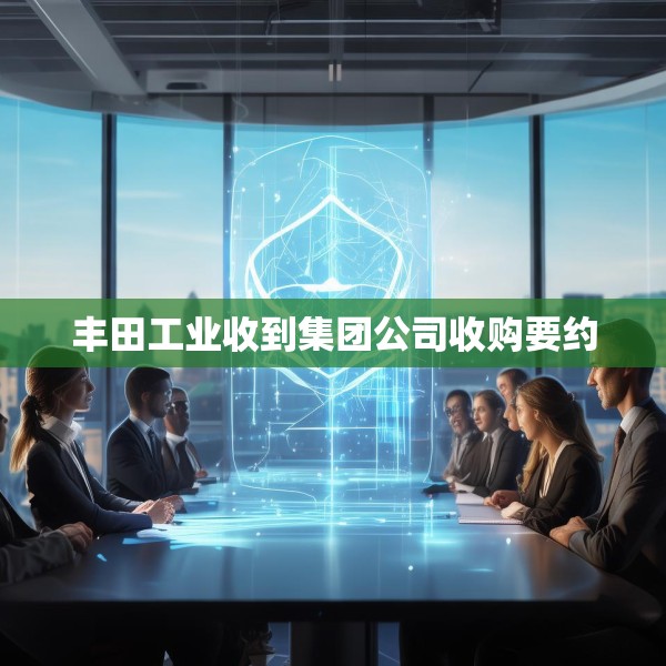 丰田工业收到集团公司收购要约