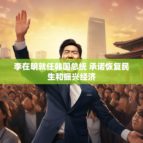 李在明就任韩国总统 承诺恢复民生和振兴经济