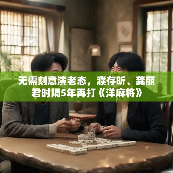 无需刻意演老态，濮存昕、龚丽君时隔5年再打《洋麻将》