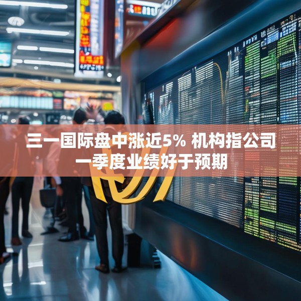 三一国际盘中涨近5% 机构指公司一季度业绩好于预期